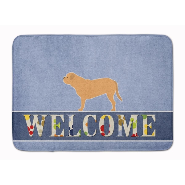 Carolines Treasures Dogue De Bordeaux Welcome Machine Washable Memory Foam Mat BB5574RUG - main